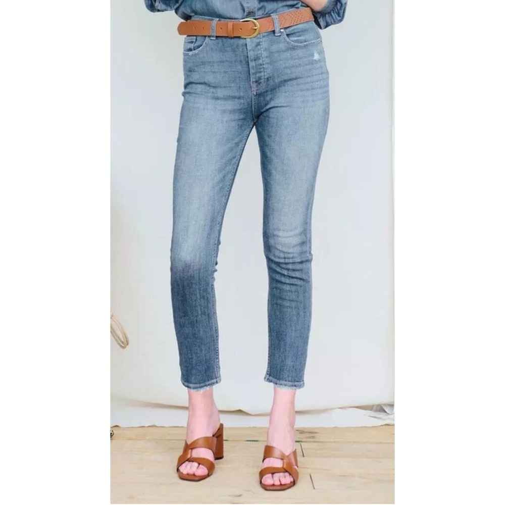Matilda Jane Womens Good Hart Ashland Straight-Leg Jean Medium Wash size 8‎ New